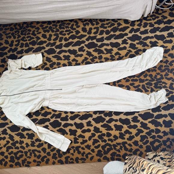 Stateside Pants - Women's Cream Jumpsuit